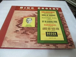 SET OF 4, 78 RPM RECORDS, BING CROSBY SINGS THE SONG HITS FROM OKLAHOMA ANNIE - Imagen 1 de 2