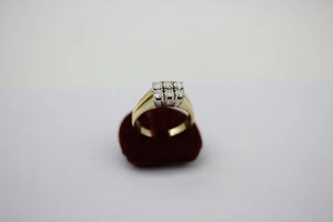 Anillo de mujer oro amarillo 18k 6 brillantes aprox. 0,78ct. T. 54 aprox. 7,7 g - Imagen 1 de 5