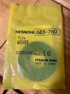 Hitachi 683-760 Washer 92B0500300 Model  E43, E60 & E71  Generator - Picture 1 of 3