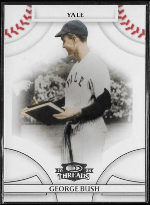 2008 Donruss Baseball Threads George Bush #33!   Low Shipping! - Image 1 of 2