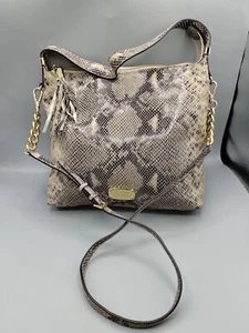 Michael Kors Bedford Medium Embossed Leather Hobo/ Shoulder Bag - Picture 1 of 19