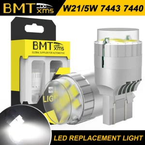 7443 Bombillas LED de reversa blancas para Ford F150 F250 2018 2019 2020 2021 - Imagen 1 de 8