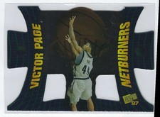 1997-98 Press Pass Net Burners Victor Page #NB28 Tw4247