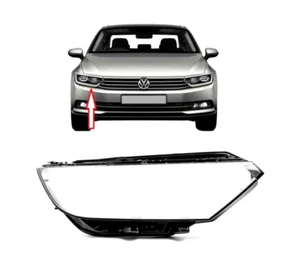 FARO LÁMPARA CRISTAL LENTE CUBIERTA DERECHA PANTALLA para VW PASSAT B8 2014-2019 - Imagen 1 de 3