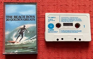 THE BEACH BOYS - UK CASSETTE TAPE - 20 GOLDEN GREATS - Picture 1 of 5