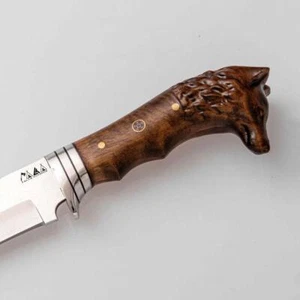 Wolf, Lion, Eagle Head Bayonet Knife - Picture 1 of 40