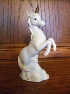 Vintage Lefton Handpainted China Unicorn Figurine #08040A 1985 - Picture 1 of 8