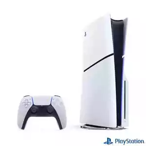 Sony PlayStation 5 Slim (PS5 Slim) Console edizione disco 1 TB bianca. - Foto 1 di 6