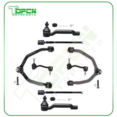 8x Front Upper Control Arm Tie Rod End Sway Bar For 1993-1997 Ford Thunderbird Foto 1 de 4