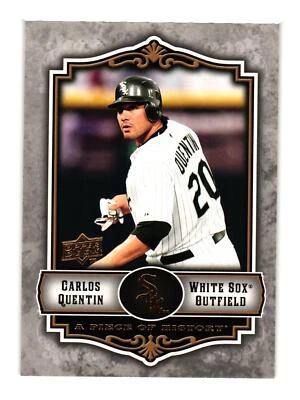 2009 Upper Deck A Piece of History #21 Carlos Quentin - Image 1 of 2