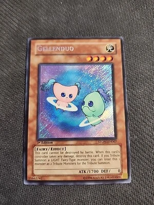 Gellenduo STON-EN067 Secret Rare 1st Edition Yugioh - Image 1 of 4