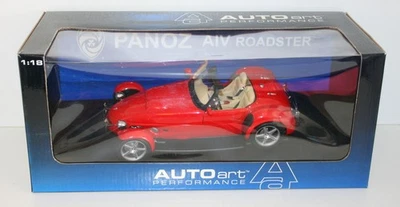 AUTOART 1/18 - 78211 PANOZ AIV ROADSTER 1998 - RED - Image 1 of 2