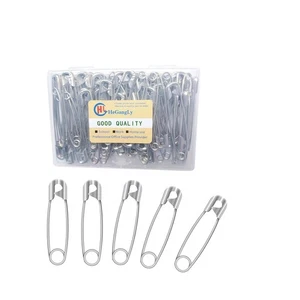 80Pcs Extra Large Safety Pins 2.2 inch 55mm -Heavy Duty Large Safety Pins, - Picture 1 of 6