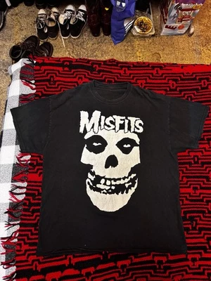 Camiseta Calavera Misfits De Colección Talla Grande L — Camiseta Punk/Horror Concierto Foto 1 de 4