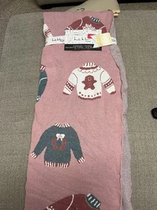 Maglione Nicole Miller maglia meteo coperta 50x70 inverno 2024 rosa rosa nuovo con etichette - Foto 1 di 3