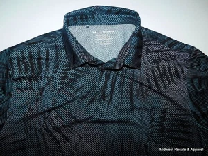 Under Armour UA Playoff 2.0 Short Sleeve Printed Polo Shirt Mens Size XL - Picture 1 of 13
