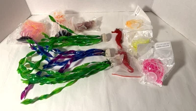 Лот флуоресцентных аквариумных растений, медуз, морских коньков - Изображение 1 из 3