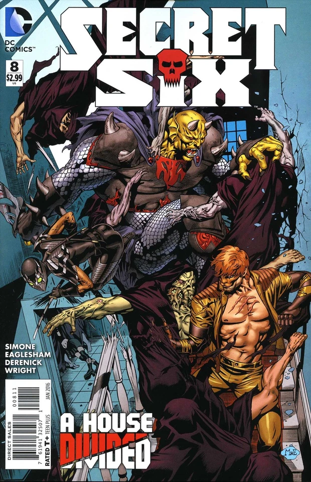 Secret Six (4th Series) #8 VF; DC | Gail Simone - w/Bag+Board - Image 1 of 1