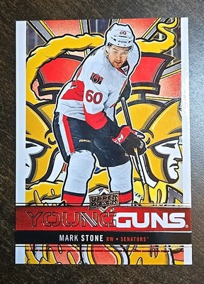 2024-25 Upper Deck Young Guns Renewed MARK STONE YGR-44 Ottawa Senators 24-25 - Image 1 of 2