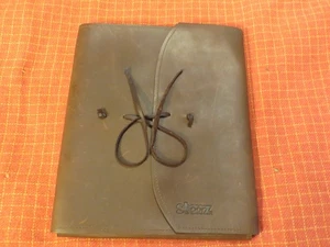 Sehr einzigartiger handgefertigter Ledereinband für lose Papiere oder Buch usw. PLE-Designs - Bild 1 von 13