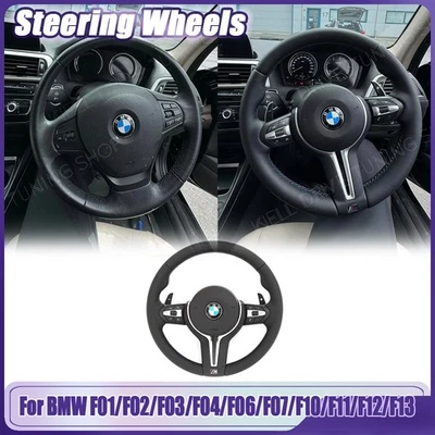 For BMW MP Style Steering Wheels F01 F02 F03 F04 F06 F07 F10 F11 F12 F13 F90 M5 - Image 1 of 4