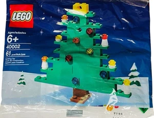 LEGO WEIHNACHTSBAUM 40002 BAUSET 2009 NICHT MEHR PRODUZIERT 61 TEILE ALTER 6+ FEIERTAGE - Bild 1 von 9