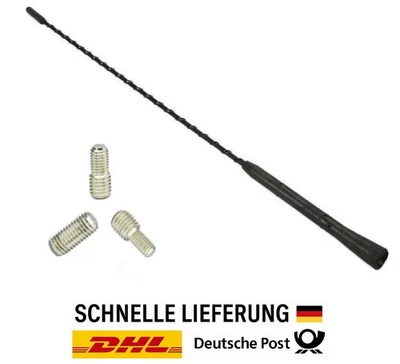 Universal Car Roof Antenna 41cm Black Compatible with Skoda Octavia - Image 1 of 4