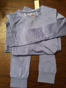 Athletic 14 Boys Base Layer NEW NWT thermal underwear set blue youth - Picture 1 of 2