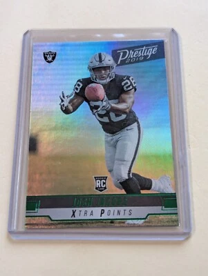 2019 Panini Prestige - Rookie Josh Jacobs #240 Xtra Points Green (RC) Raiders - Image 1 of 2