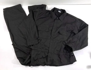 NEU OHNE ETIKETT 4X-LARGE TALL TOPPS L/S SQUAD SUIT T-14 OVERALL SCHWARZ SS60-1139 4XL GROSS - Bild 1 von 3