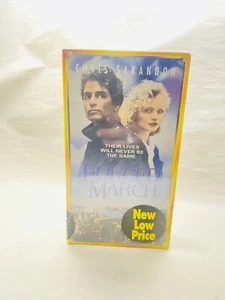 VHS Forced March (StarMaker, 1993) Drama Chris Sarandon - Picture 1 of 2