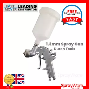 Duren 521805 Gravity Spray Gun 1.3mm Fast Mover Professional Primer Paint Spray - Picture 1 of 7