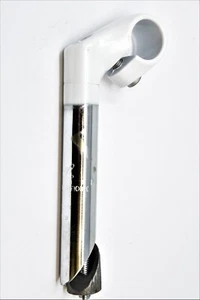 1" blanco 22,2 mm Bicicleta Niños Corto 40 mm Alcance Manillar Vástago 25,4 mm - Imagen 1 de 2