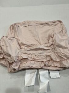 Pottery Barn Pink Ruffle My First Anywhere Chair Slipcover
