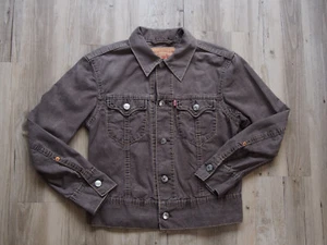 LEVIS TYPE 1 CORD JACKE GR. M BRAUN SEHR GUTER ZUSTAND CORDUROY 00ER JAHRE Y2K - Bild 1 von 10
