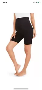 Hatch Women's US Small The Ultimate Before, During, And After Biker Shorts Black - Picture 1 of 7