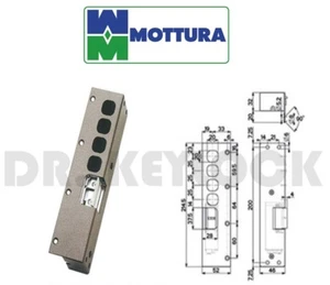 FERROGLIERA INCONTRO ELETTRICO SICUREZZA MOTTURA SERRATURE 32 PORTE LEGNO FERRO - Picture 1 of 1