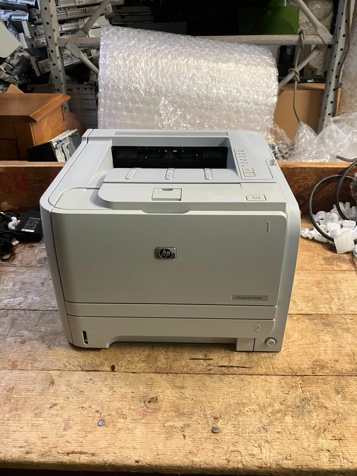 HP Laserjet P2035n Printer *Cleaned & Serviced* Warranty *Count 9,350* - Image 1 of 1