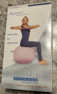 Balance Ball Essentials Fitness VHS Tape Beginners Workout New and Sealed - Picture 1 of 3
