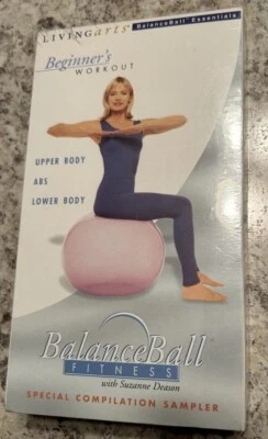 Balance Ball Essentials Fitness VHS Tape Beginners Workout New and Sealed - Image 1 of 3