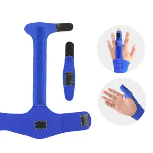 Adjustable Trigger Finger Splint Straightener Corrector Brace Supports Protector - Picture 1 of 13