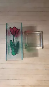 Glass Pillar Candle Holder - Picture 1 of 6