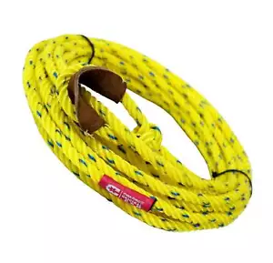 39 ft cuerda de truco Charro Soga De plástico amarilla/azul - Imagen 1 de 4