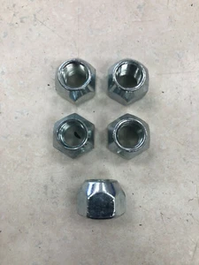 NEW 1/2"-20 (5 pcs) Trailer Lug Nuts 13/16" - Picture 1 of 1