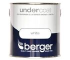 Berger undercoat Paint White 750ml For wood and metal