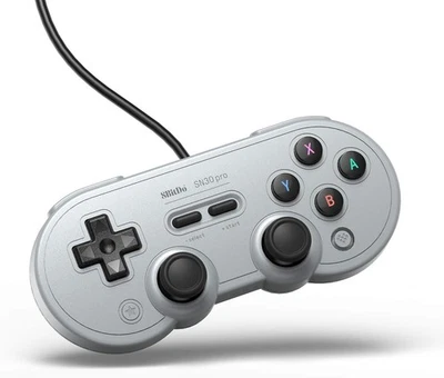 8BITDO SN30 PRO USB GAMEPAD FOR NINTENDO SWITCH - GREY - Image 1 of 4