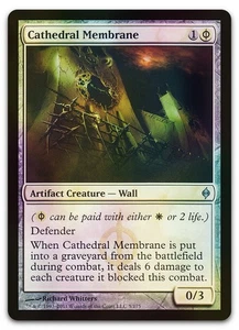 Cathedral Membrane #5 (Foil) (NM) New Phyrexia NPH Magic MTG - Picture 1 of 2