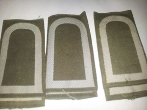 Alte frühe Bundeswehr Dienstgradabzeichen Stabsunteroffizier mit Haken StUffz 3x - Bild 1 von 1