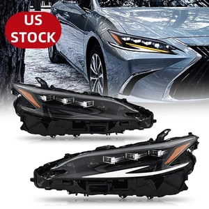 Headlight For 2018-2023 Lexus ES350 ES300H LED Triple Lamp Headlamp Assembly - Picture 1 of 21
