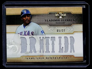 2014 Topps Triple Threads #TTR-VG2 Vladimir Guerrero Reliquias Sepia #/27 - Imagen 1 de 2